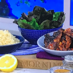 Meliz Berg BBQ chicken wings with vermicelli rice recipe on This Morning