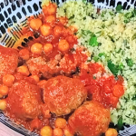 Dean Edwards Moroccan Lamb Meatballs with Couscous recipe on Steph’s Packed Lunch