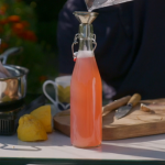 Marcus Wareing rhubarb and ginger cordial on Marcus Wareing’s Tales from a Kitchen Garden