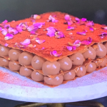 Trisha Henault chocolate rose feuille on Jason Atherton’s Dubai Dishes