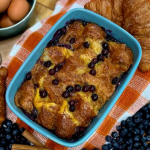 Dean Edwards Air Fryer French Toast Croissant Bake recipe on Steph’s Packed Lunch