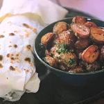 Jason Atherton shish tawook wrap on Jason Atherton’s Dubai Dishes