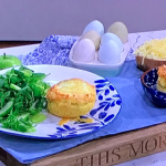 Clodagh McKenna no fear cheese souffle with Dijon mustard recipe on This Morning