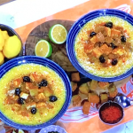 Meliz Berg Mediterranean soup with lentils, rice and caramelised onions recipe
