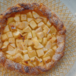 Mary Berry Apple and Pear Open Pie with Lemon Curd recipe on Mary Make It Easy