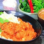 John Gregory-Smith butter chicken with black dhal recipe on Sunday Brunch
