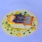 Tommy Banks Sea bass with Razor Clam and Salsify recipe on James Martin’s Saturday Morning