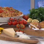 Michela Chiappa midweek chicken Milanese pasta recipe on This Morning