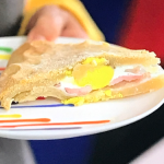 Enid Blyton ham and egg pie by Sandi Toksvig on Prue Leith’s Cotswold Kitchen