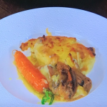 James Martin shepherd’s pie with braised shoulder of lamb and Vichy-style carrots recipe