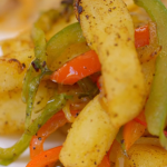 Si and Dave’s salt and pepper chips recipe on The Hairy Bikers Go West