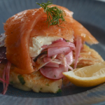 Rick Stein tattie scones with a root vegetable salad and smoked salmon recipe on Rick Stein’s Food Stories