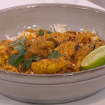 John Gregory-Smith coconut chicken curry with lime juice recipe on Morning Live