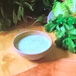 Michel Roux herb sauce with egg yolk and mustard on Michel Roux’s Provence Masterclass