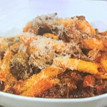 Simon Rimmer Penne with Rich Beef Ragu recipe on Sunday Brunch