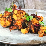 Simon Rimmer Courgette and Ricotta Fritters recipe on Sunday Brunch