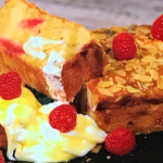 Simon Rimmer Raspberry And Lemon Curd Cake recipe on Sunday Brunch