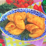 Rustie Lee lamb curry patties with rough puff pastry recipe