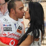 Formulae One star Lewis Hamilton dedicates his latest race to the love of his life – X Factor judge Nicole Scherzinger