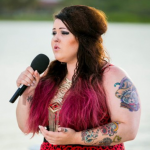 Jade Richards singing Hurt by Christina Aguilera at judges Houses Antigua on The X Factor 2013