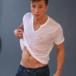 Sam Callahan topless and sexy photos for fans