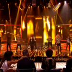 X Factor 2013 Disco Week Results Show: contestants sing A Night to Remember