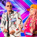 Kitten and the Hip brought a whole lot of crazy to the X Factor singing Shut Up and Dance