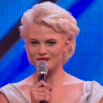Chloe Jasmine boyfriend behaving got a laugh before Why Don’t You Do Right by Peggy Lee at The X Factor 2014 Arena Auditions