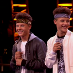 The Brooks twins Without You by David Guetta at X Factor 2014 Bootcamp