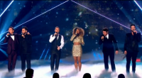 Take That open The X Factor 2014 Live show performing with the three Finalist Andrea Faustini, Ben HHaenow and Fluer East. The world famous band performed ‘Star’, one of their […]