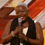 Jennifer Phillips shackles on X Factor UK 2015 audition 